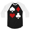 Casino Signs 3/4 Sleeve Shirt