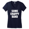 some crappy band Women's V-Neck T-Shirt