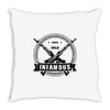 infamous 1949 Throw Pillow