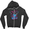 over 9000 80's Zipper Hoodie