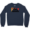 pizza is my valentine Crewneck Sweatshirt
