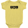 eat,sleep,golf Baby Onesie