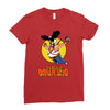 captain murica Ladies Fitted T-Shirt