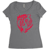 money over emotion Women's Triblend Scoop T-shirt