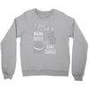 i just want to drink coffee &amp; bake things Crewneck Sweatshirt