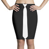 skinny white tie Pencil Skirts