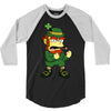 happy saint patrick day simpson 2 3/4 Sleeve Shirt