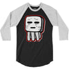 minecraft ghast drawing 3/4 Sleeve Shirt