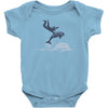 dolphin rider Baby Bodysuit