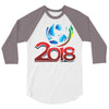 world cup 2018 3/4 Sleeve Shirt