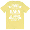 Super Cool Nana Of A Freaking Awesome Grandson T-Shirt