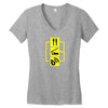 eat sleep blog write writer internet computer funny geek t shirt large Women's V-Neck T-Shirt