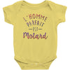 l homme parfait est motard Baby Onesie