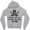 only pirates can get away Zipper Hoodie