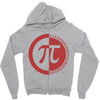 pi day logo Zipper Hoodie