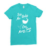 sip me baby one more time wine glass Ladies Fitted T-Shirt