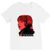 Red Sparrow V-Neck Tee