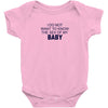jacksons button Baby Onesie