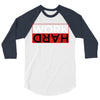 Work Hard 3/4 Sleeve Shirt