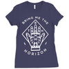 bring me the horizon diamond hand Ladies Fitted T-Shirt