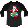 santa with piles of christmas 3/4 Sleeve Shirt