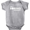 the boring company elon musk Baby Onesie