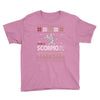 santa scorpio christmas ugly t shirts Youth Tee