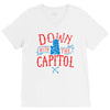 down with the capitol V-Neck Tee
