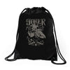 watch the world burn Drawstring Bags