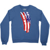 july 4th flag Crewneck Sweatshirt