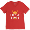 The Best Dad V-Neck Tee