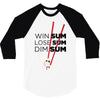 win some, lose some, dim sum 3/4 Sleeve Shirt