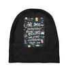 we lose ourselves in books Baby Beanies