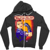rosie the retrogamer Zipper Hoodie