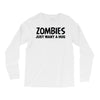 zombies just want a hug Long Sleeve Shirts