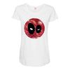 Starry Night Deadpool Maternity Scoop Neck T-shirt