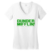 dunder miflin Women's V-Neck T-Shirt