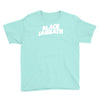 black sabbath metal rock baseball jersey Youth Tee