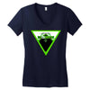 BACK TO DOWN Women's V-Neck T-Shirt