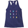 fuck pizza Racerback Tank