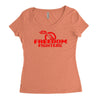 freedom fighters Women's Triblend Scoop T-shirt