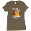 makin' bacon pancakes Ladies Fitted T-Shirt