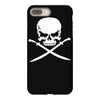 biker pirate skull bones swords iPhone 8 Plus