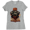my life is an rpg2 Ladies Fitted T-Shirt