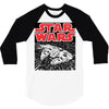 millennium falcon 3/4 Sleeve Shirt