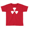 biohazard logo die cut vinyl Toddler T-shirt