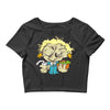 papy burger Crop Top
