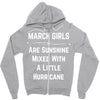 March Girls Zipper Hoodie