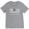 proud autism granddaughter V-Neck Tee