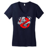 cthulhu buster Women's V-Neck T-Shirt